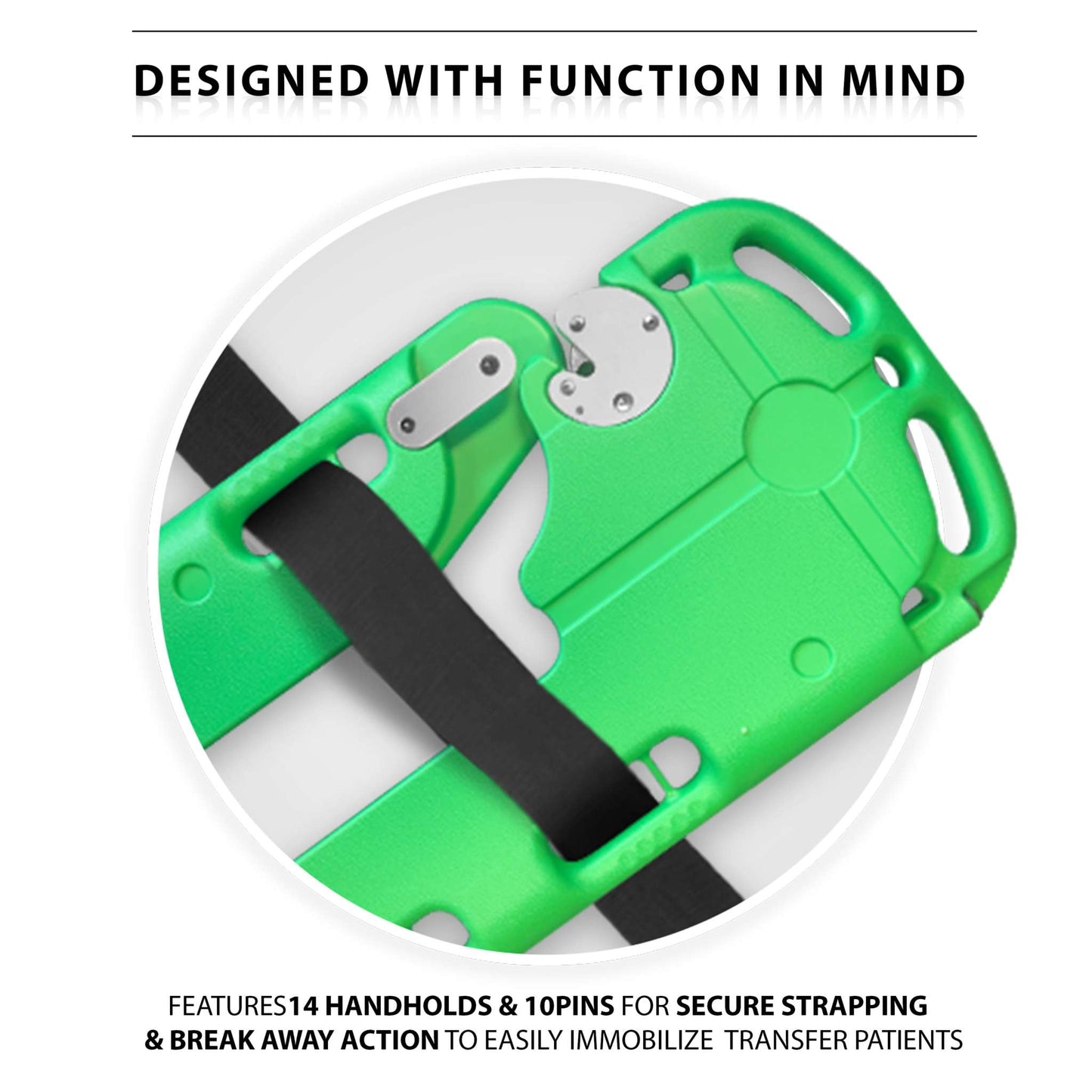 Break Apart Scoop Stretcher - Best Emergency Transport Tool | EMS XTRM - EMS XTRM