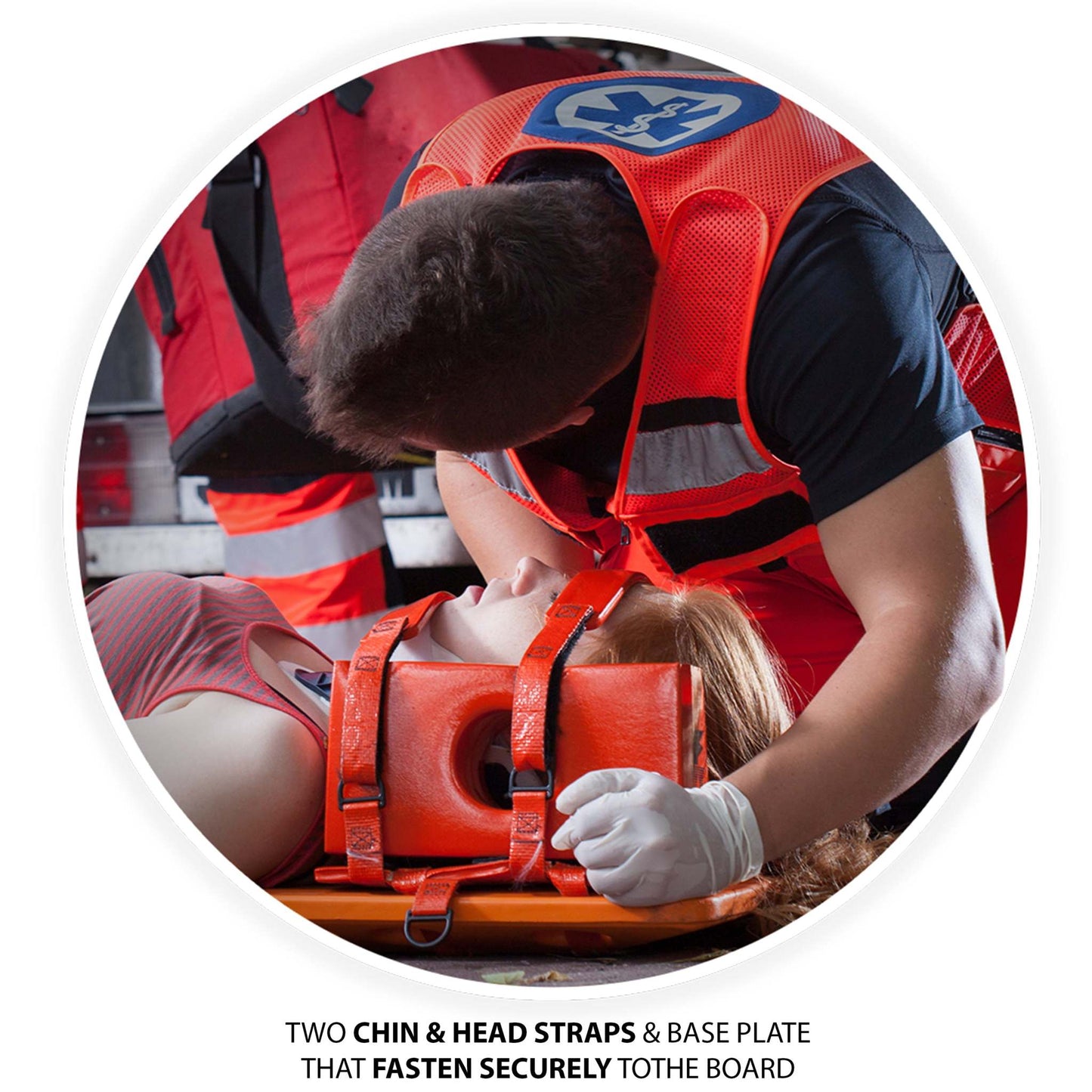 Head Immobilizer for Spine Board Adjustable - Universal | EMS XTRM - EMS XTRM
