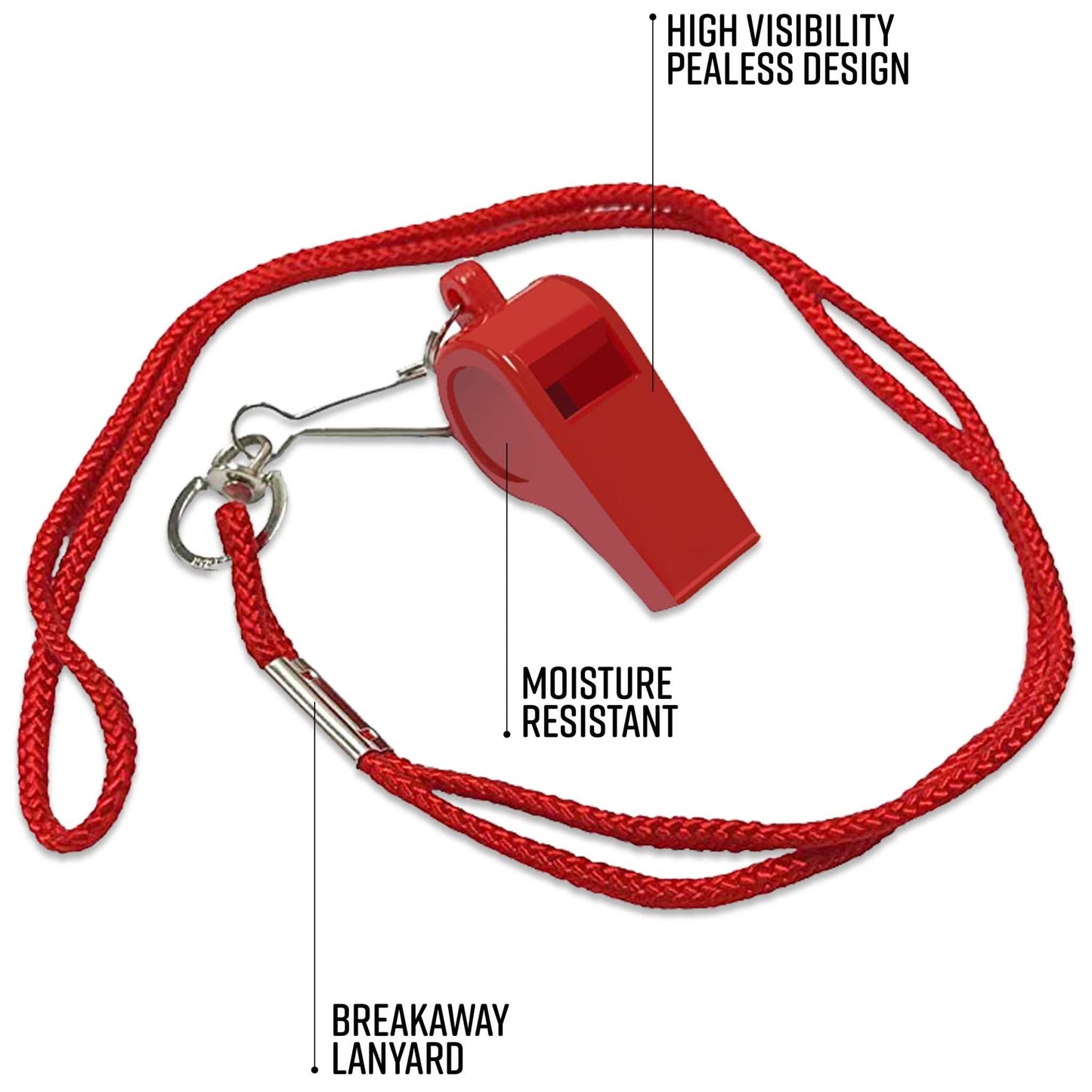 Lifeguard Fanny Pack Red with Whistle - Baywatch Style | EMS XTRM - EMS XTRM