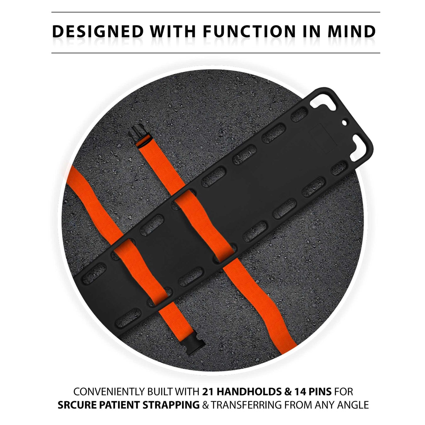 Spine Board Stretcher Backboard for Spinal Injury Support | EMS XTRM - EMS XTRM